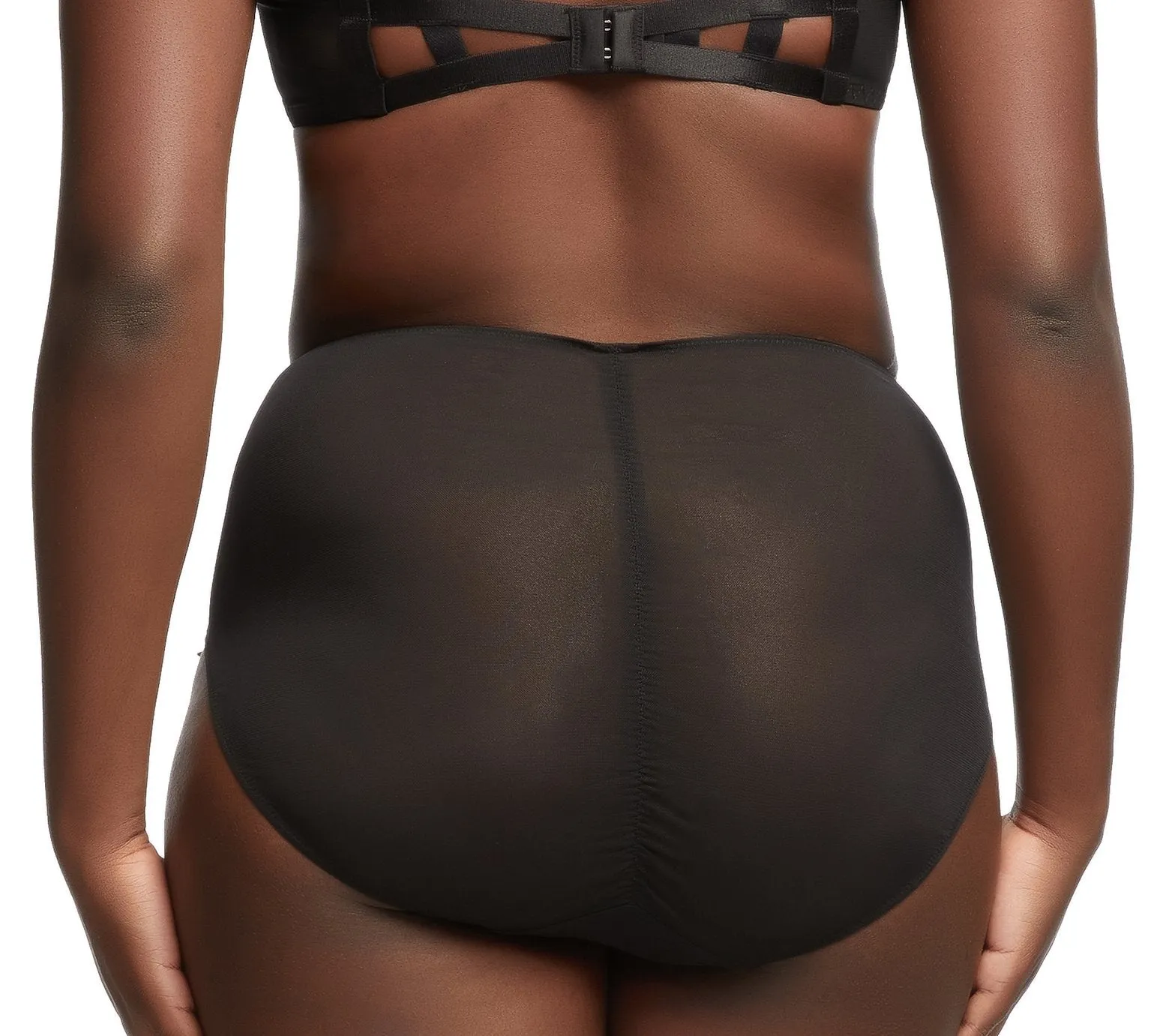 Dahlia Hi Cut Brief - Black