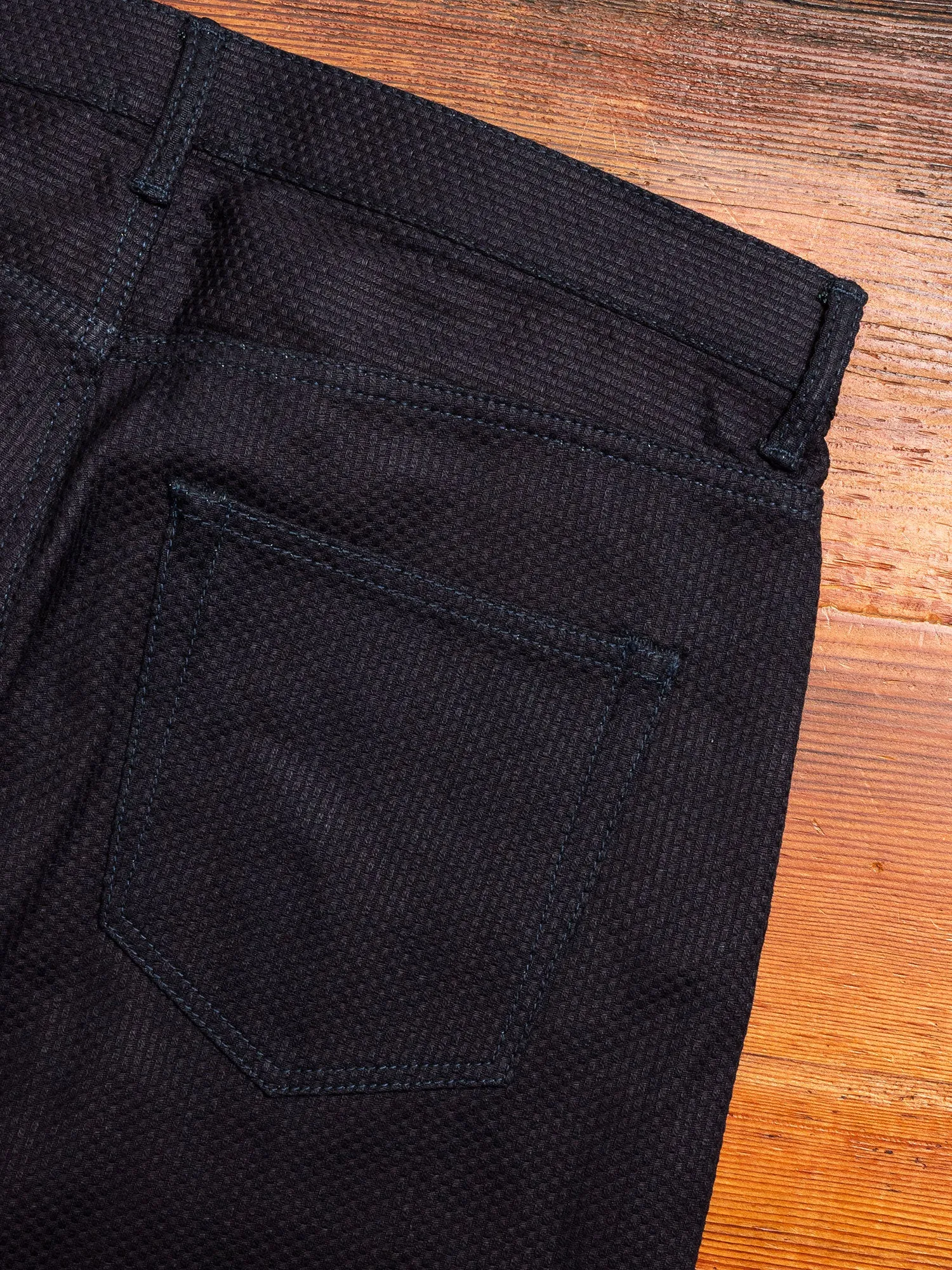 Daze Field Sashiko Denim in Straight Fit