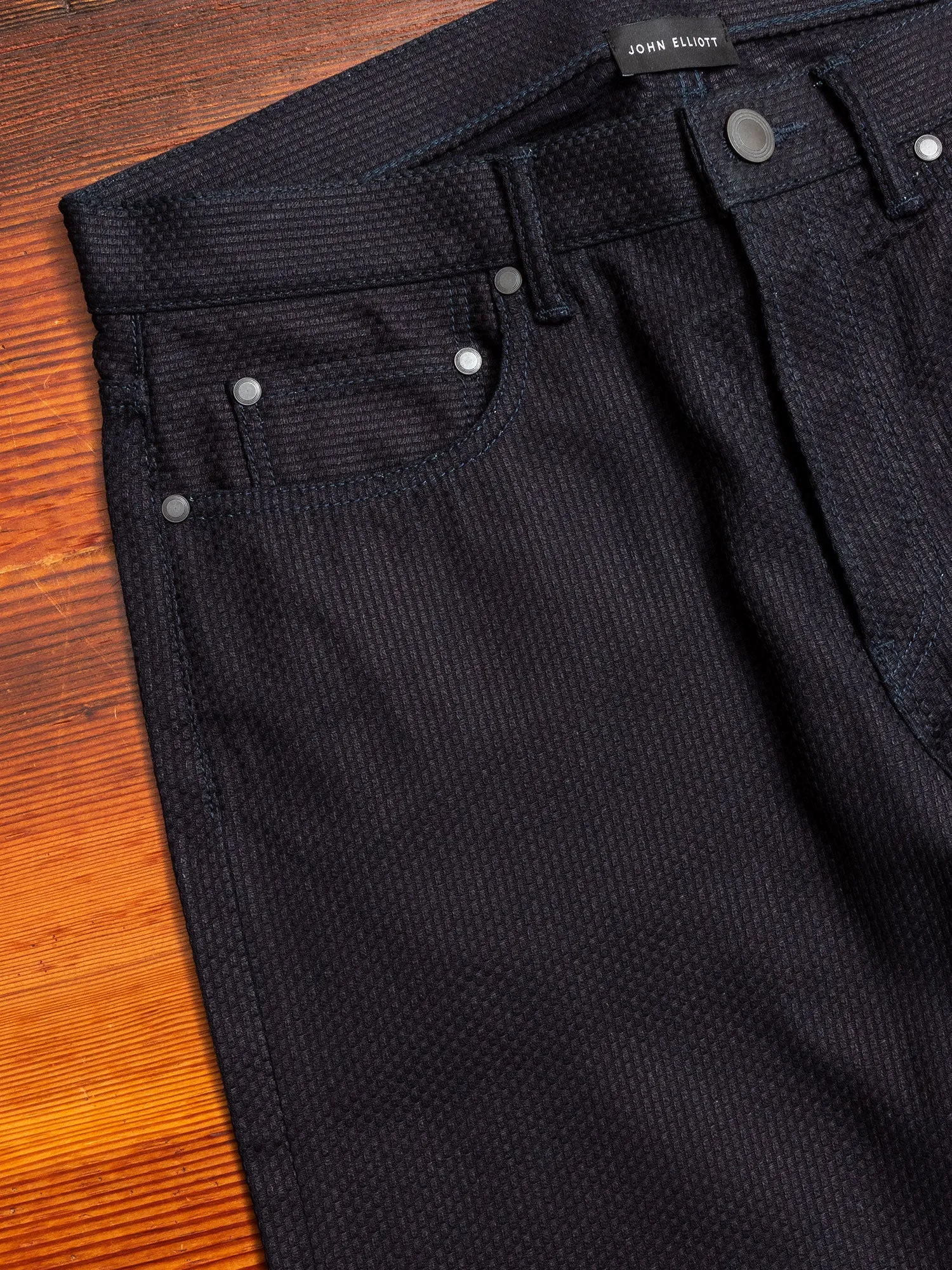 Daze Field Sashiko Denim in Straight Fit