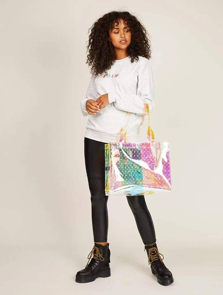 Dazzle Monogram Tote Bag