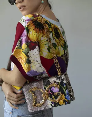 DG Girls Cross-Body Patchwork Bag