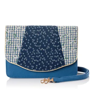 Dublin Bag Denim Matches Imelda Mid Heels by Ruby Shoo