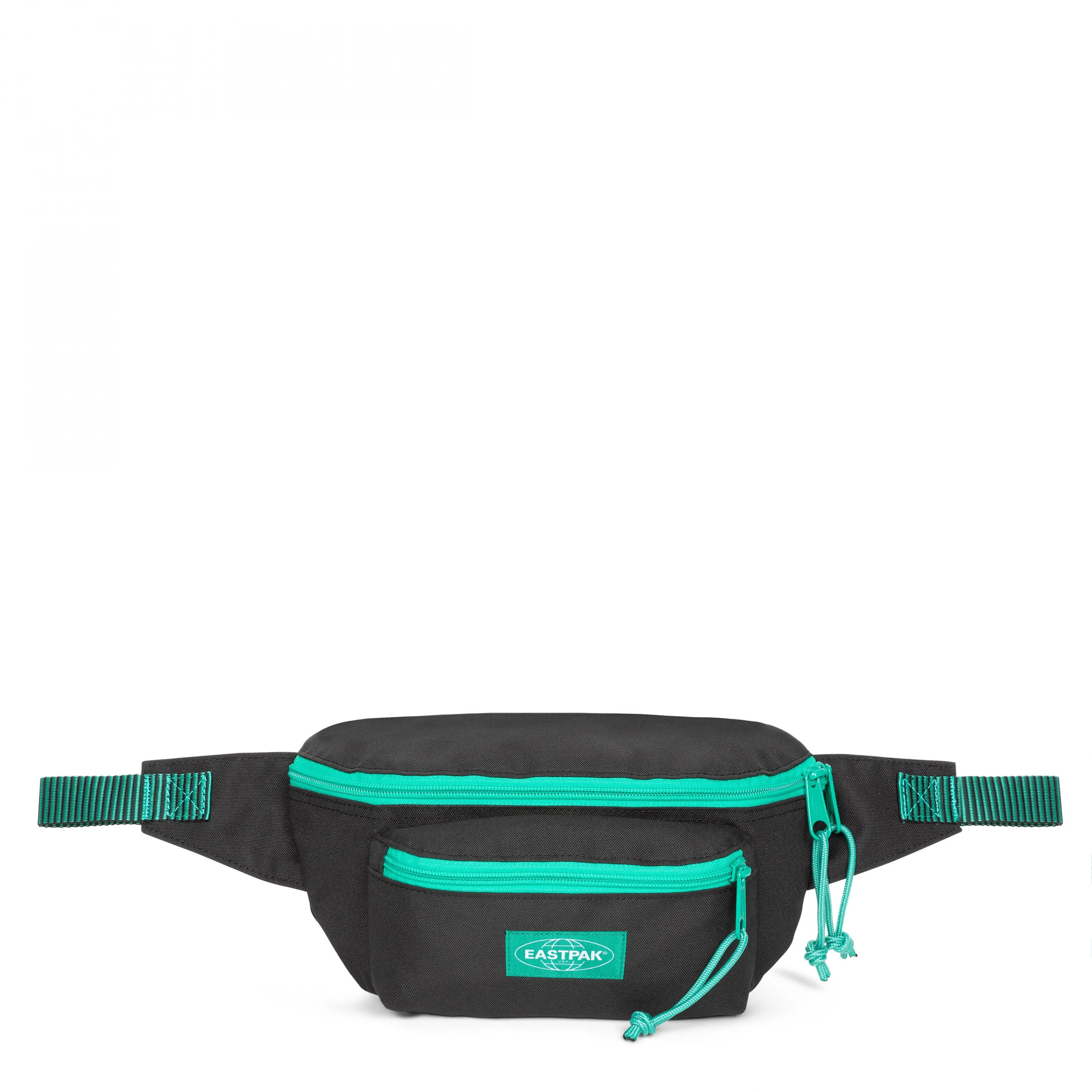 Eastpak Doggy Bag Kontrast Stripe Black Medium Waistbag - EK0000739J41