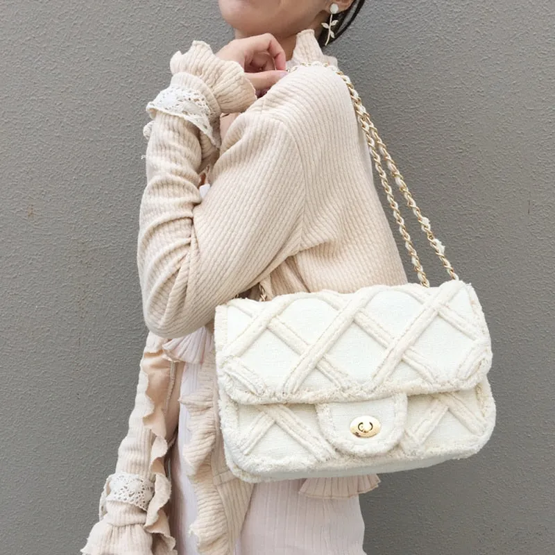 Elegant Plush Bag