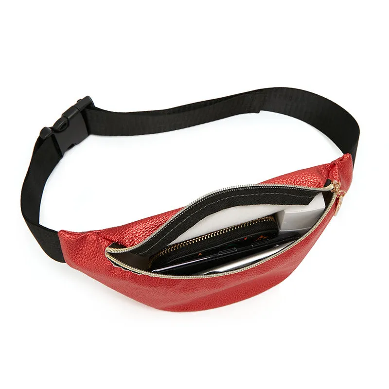 Fashion Leather Waist Purse DE214