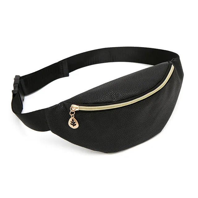 Fashion Leather Waist Purse DE214
