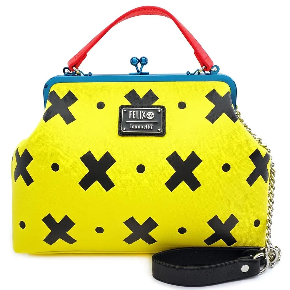 Felix the Cat Bag of Tricks Yellow Crossbody Bag