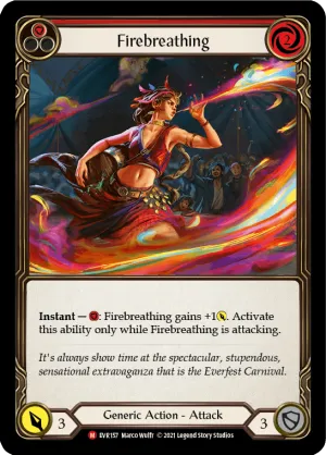 Firebreathing [EVR157] (Everfest)  1st Edition Normal