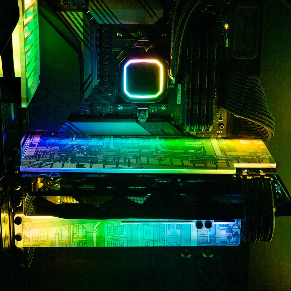 Ghostwriter RGB GPU Support Bracket