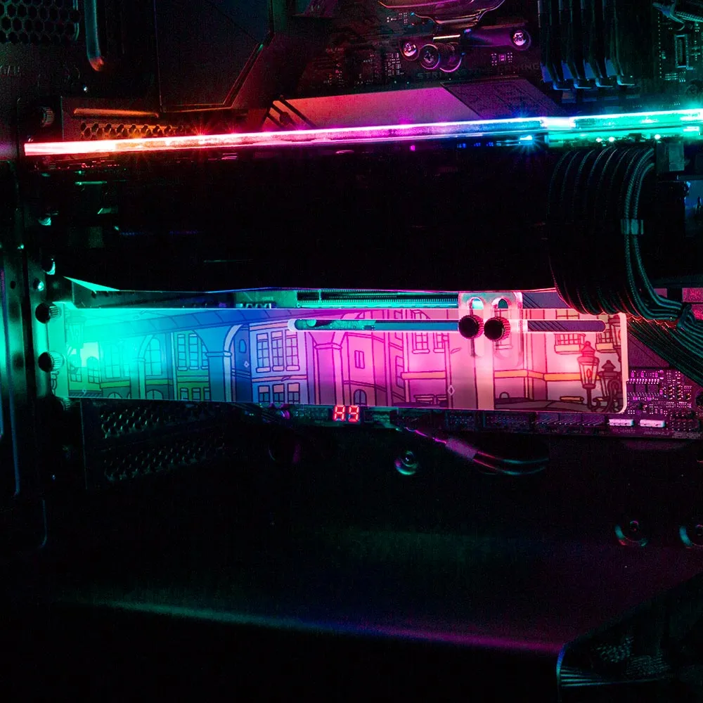 Ghostwriter RGB GPU Support Bracket