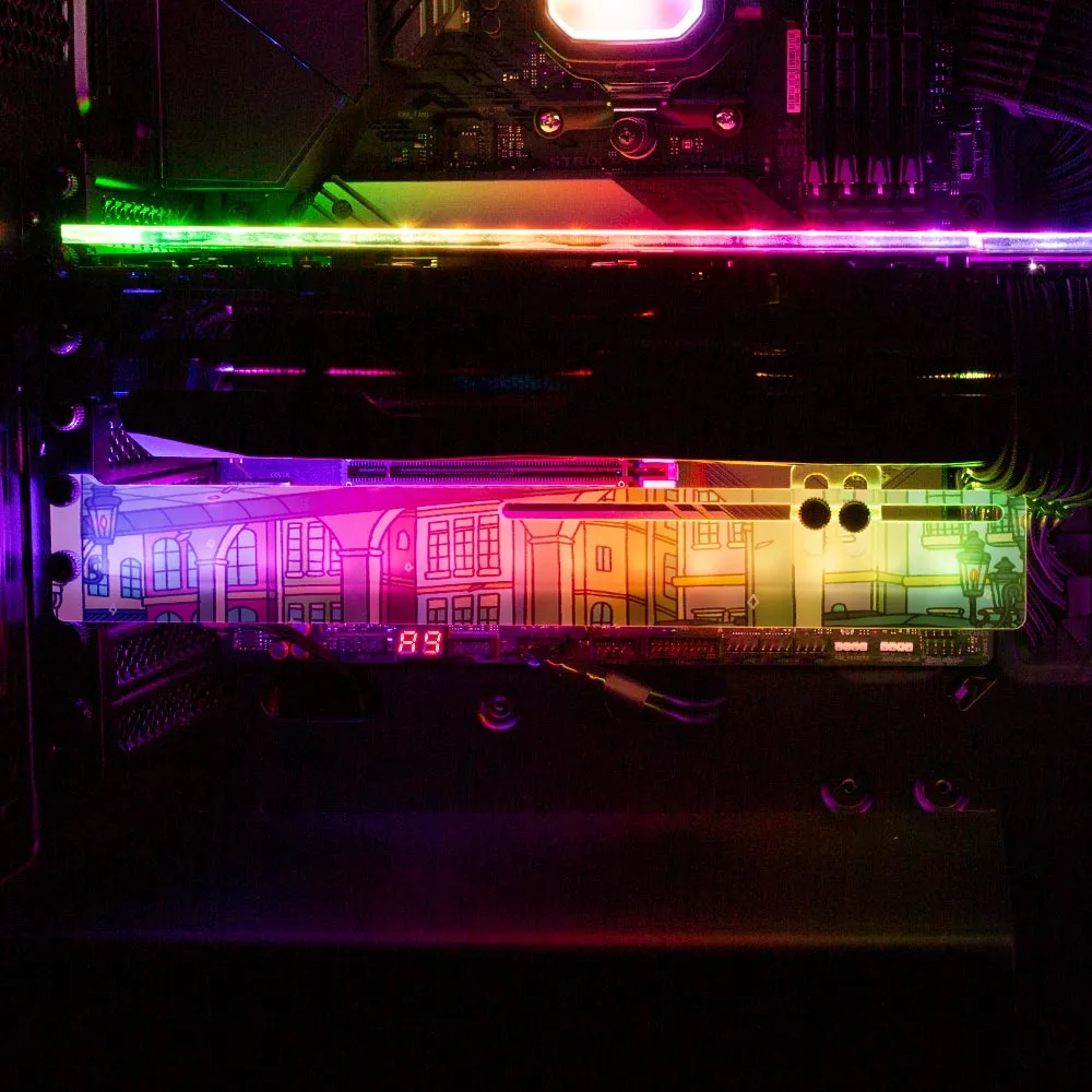 Ghostwriter RGB GPU Support Bracket