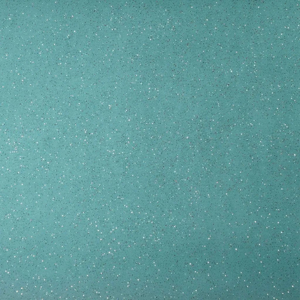 Glitter Poly Mesh Fabric