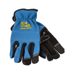 GLOVE BLUE WITH PU PALM SIZE SMALL MULTI PURPOSE