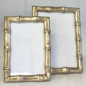 Gold Chunky Bamboo Frame | 5x7"