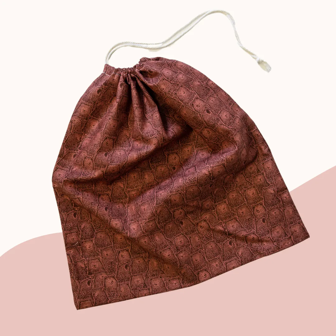 Goldilocks Goods Bread Bag Set: Sienna Bears