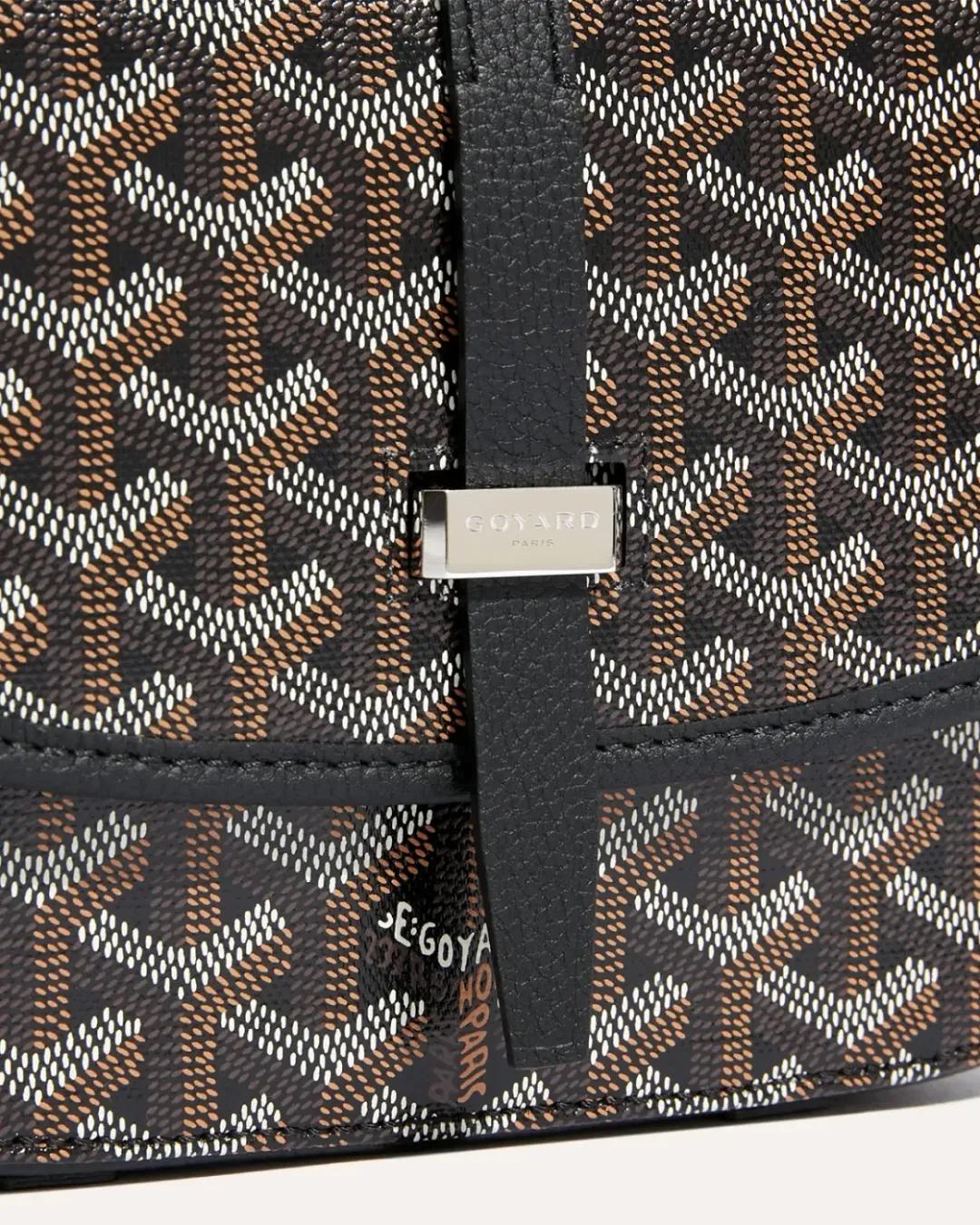 Goyard Goyardine Belvedere Messenger 'Black' Bag