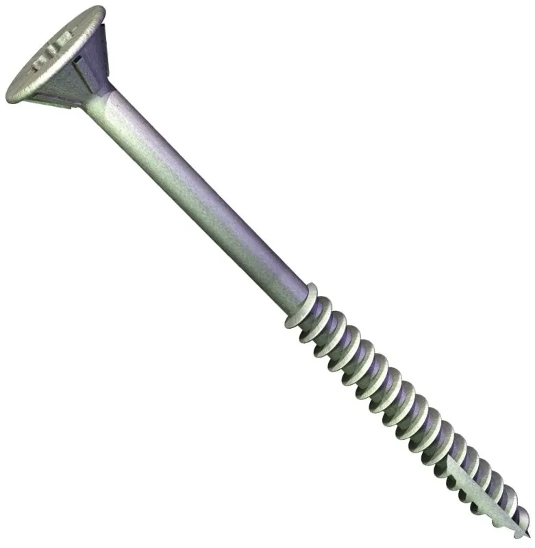 Grabber Construction GTIE4CP Structural Framing Screw, #14 Thread, 4 in L, Coarse Thread, Flat Head, Torx Drive, 50 PK :BX 50: QUANTITY: 1