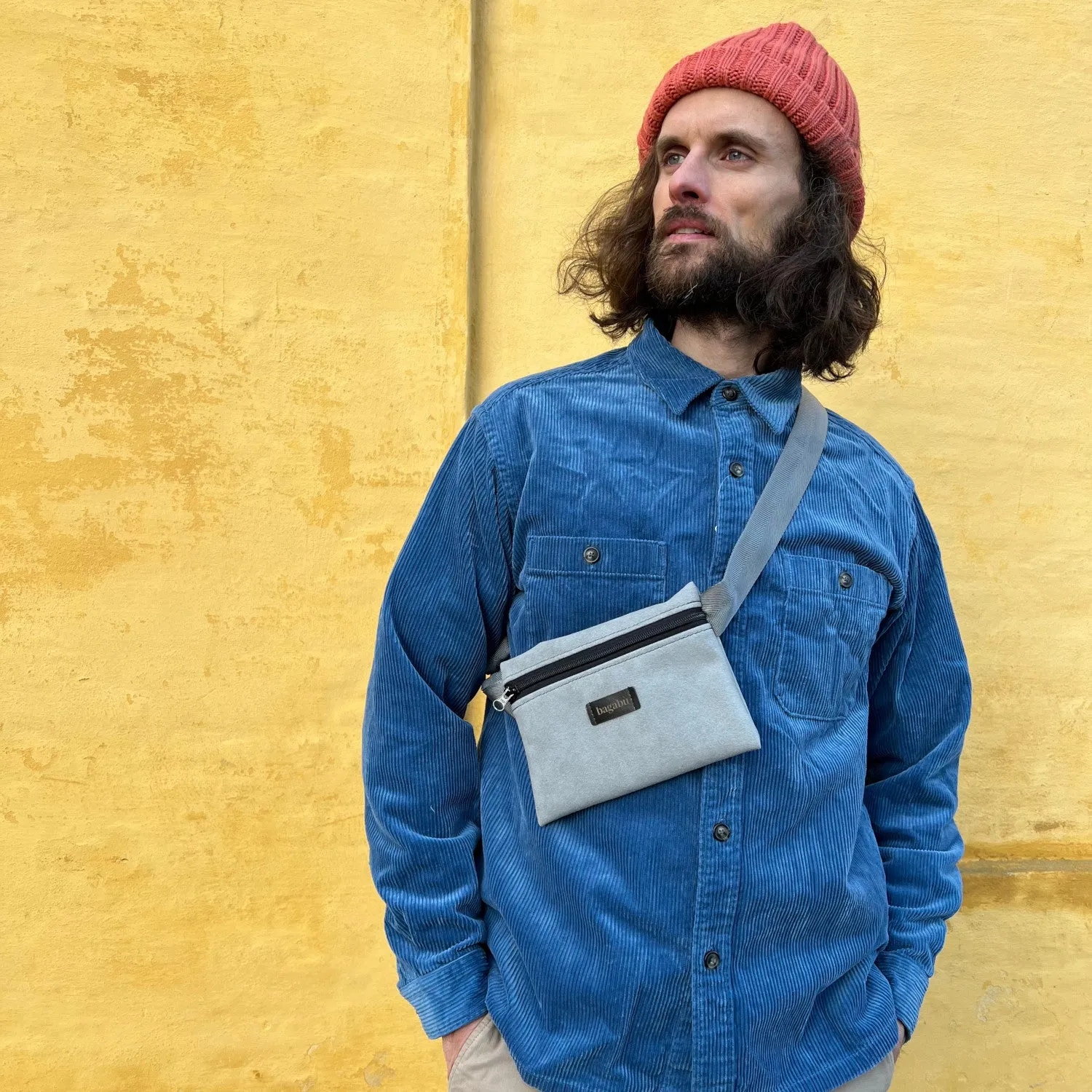 Gray Waist Bag