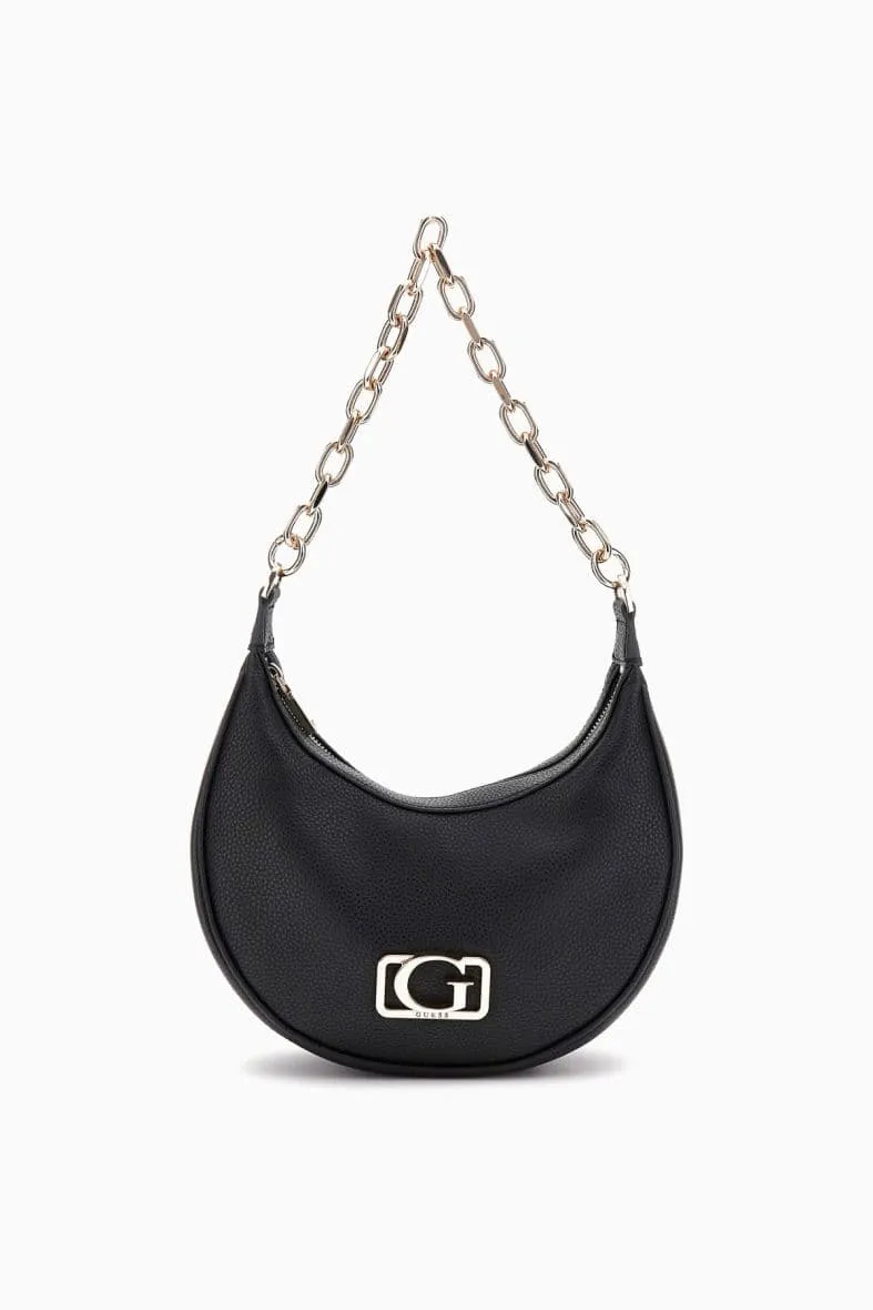GUESS Circle Black Crossbody Bag