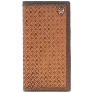 Hooey "Hands Up Basketweave" Rodeo Wallet