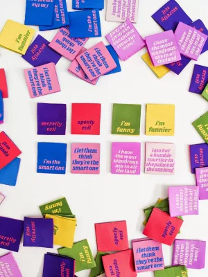 Inside Voices Sewing Labels Multipack:  Altruism