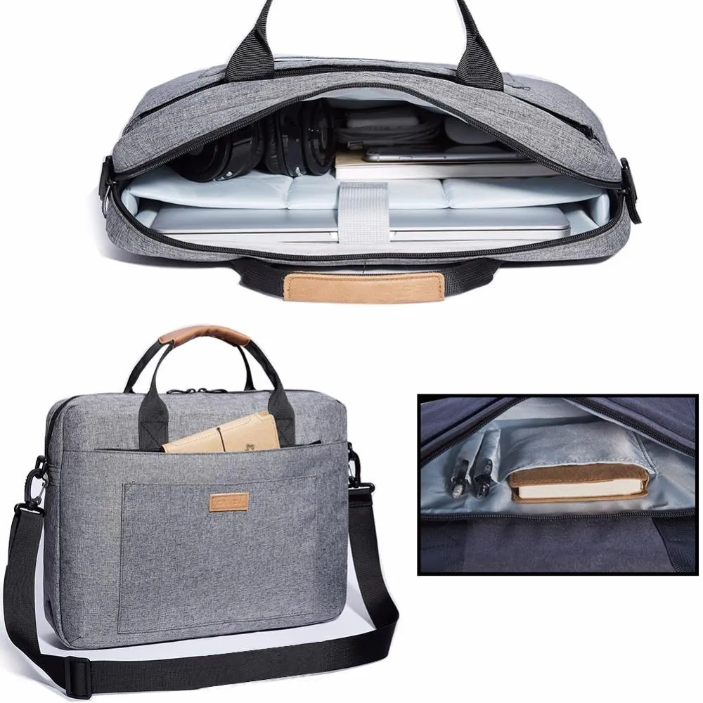KALIDI™ Shockproof Foam and Canvas Laptop Bag