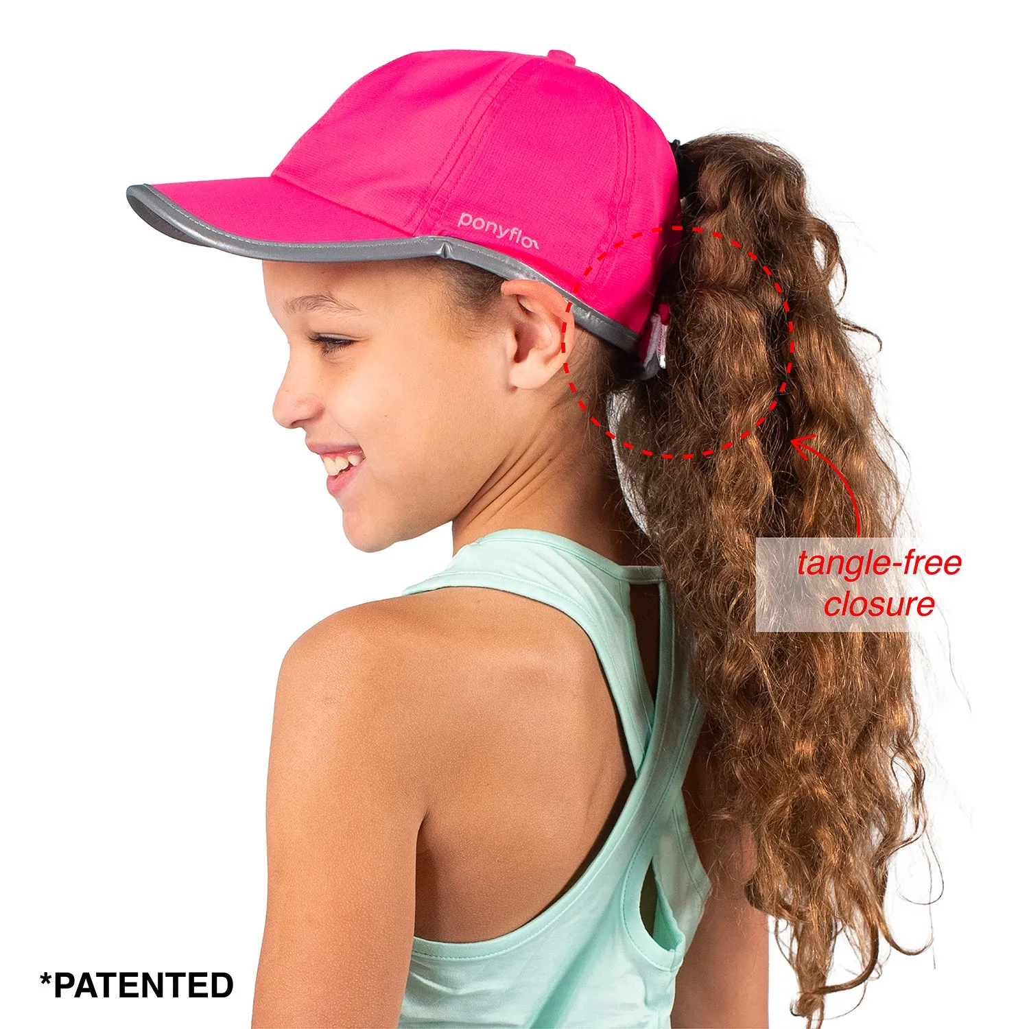 Kids Performance Ponytail Cap