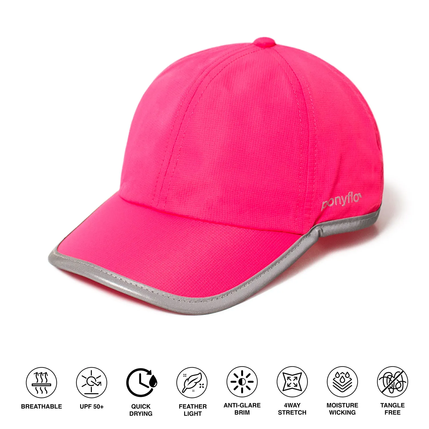 Kids Performance Ponytail Cap