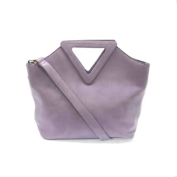 Lavender Sophie Triangle Handle Bag