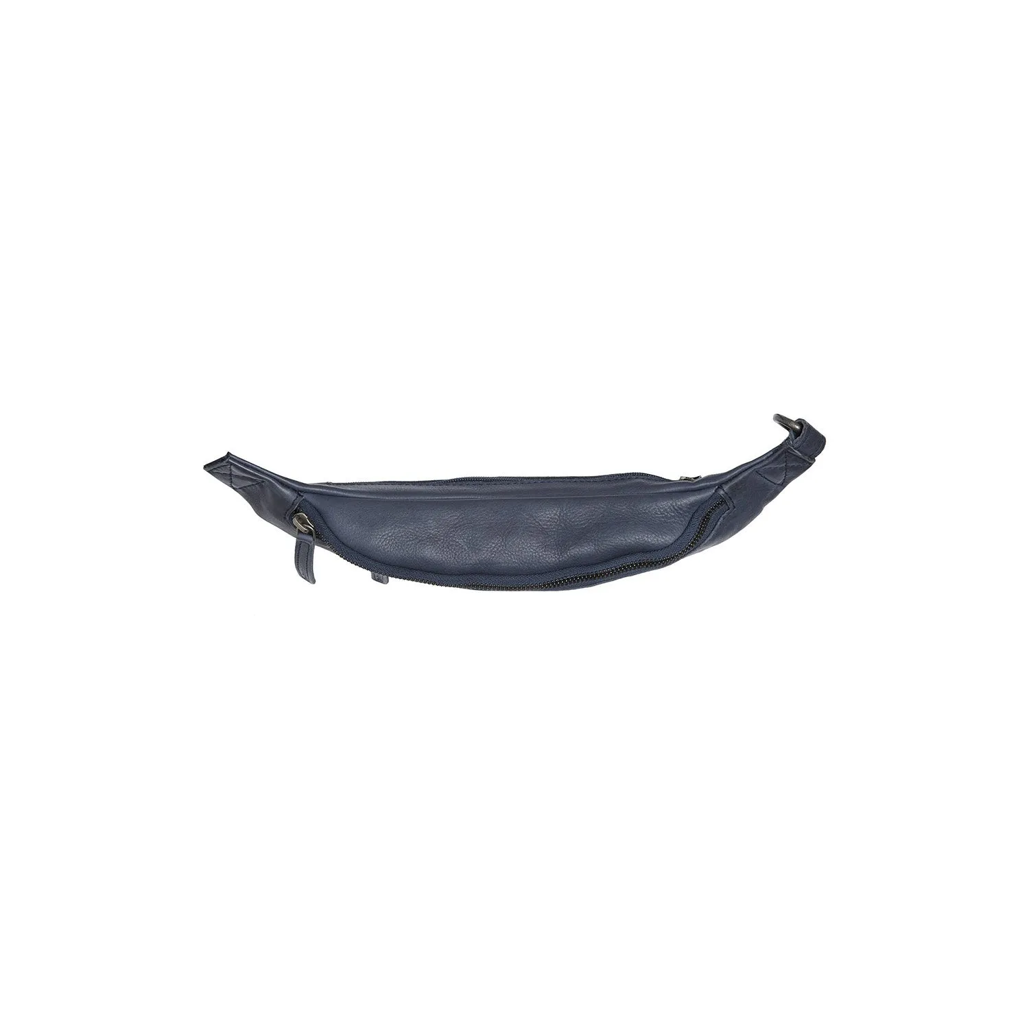 Leather Waist Pack Navy Severo