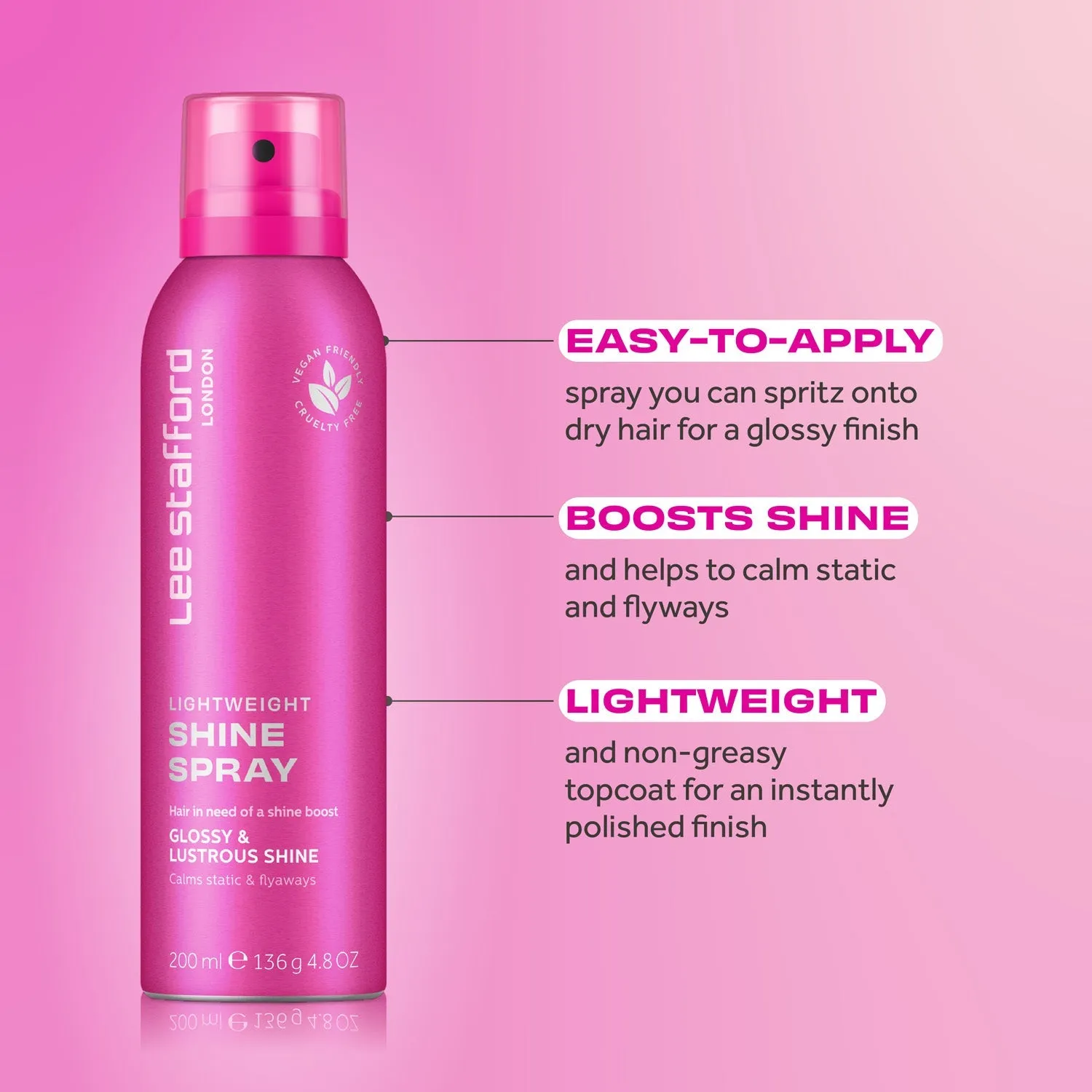 Lightweight Shine Spray
