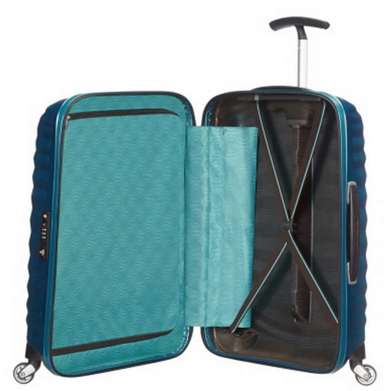 Lite-Shock 69cm Spinner (4 Wheel) - Petrol Blue