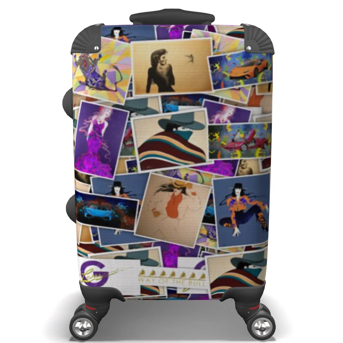 Luggage Collage "Fashion Art"