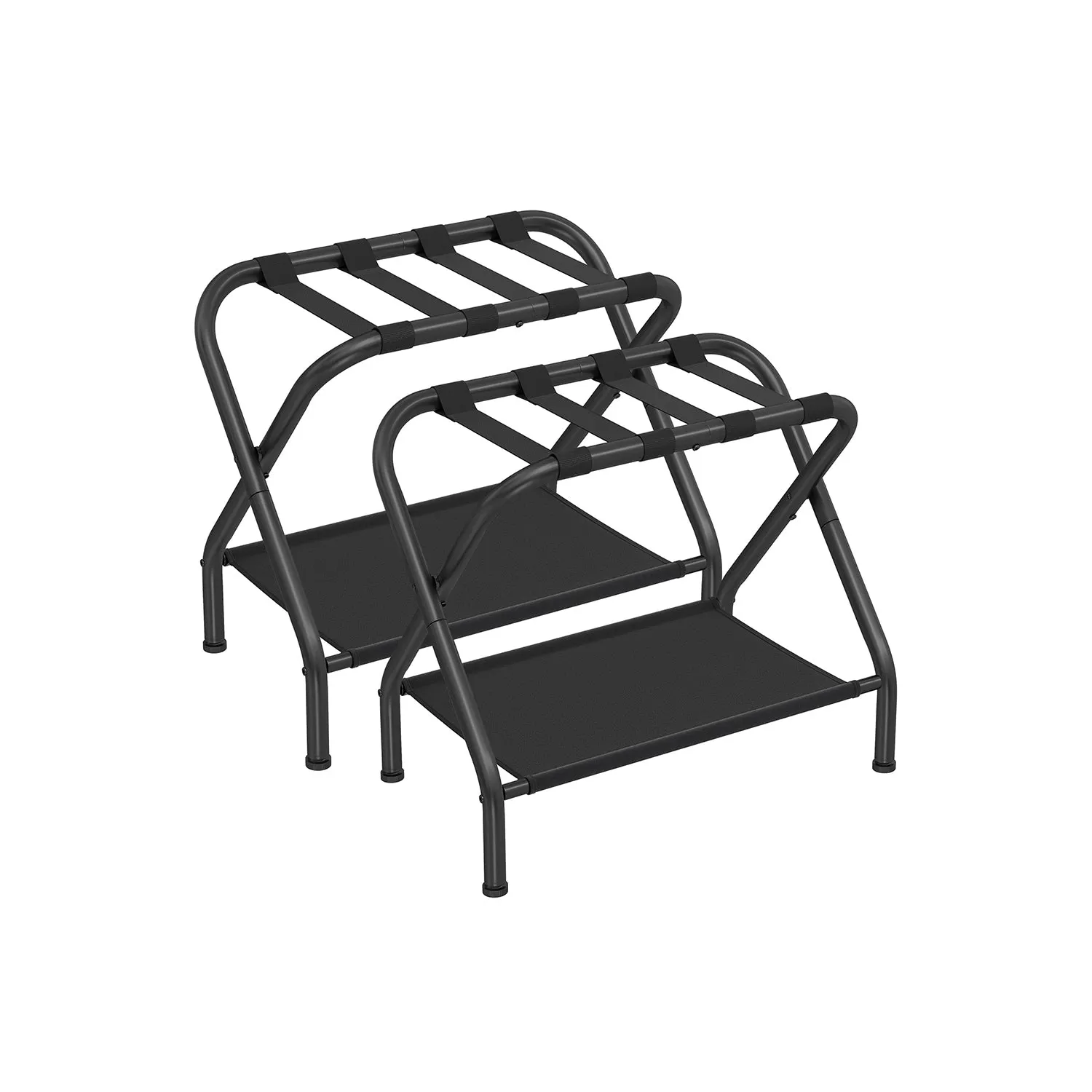 Luggage Racks with Storage Shelf