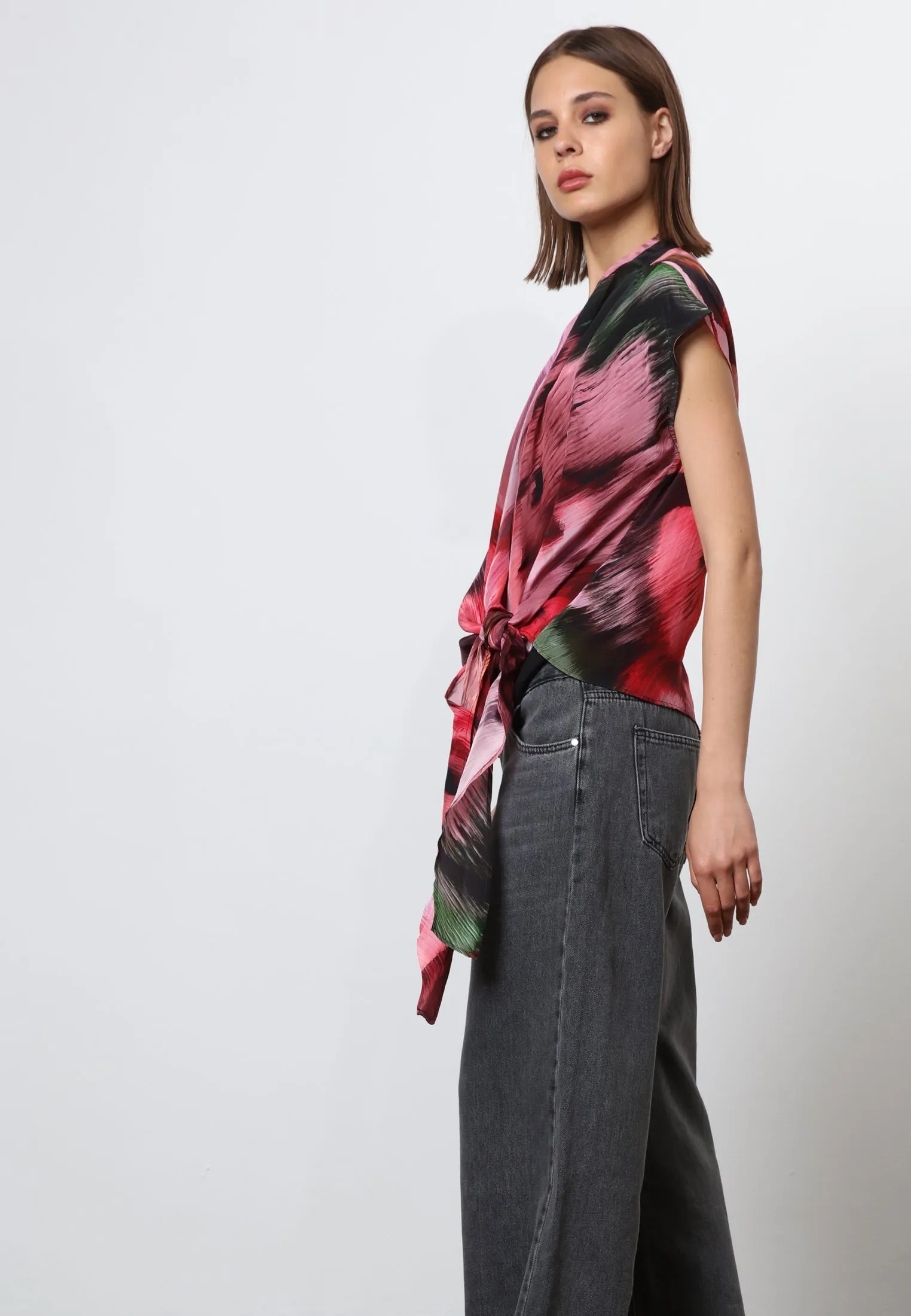 LUSTER TOP OBSCURE CORAL