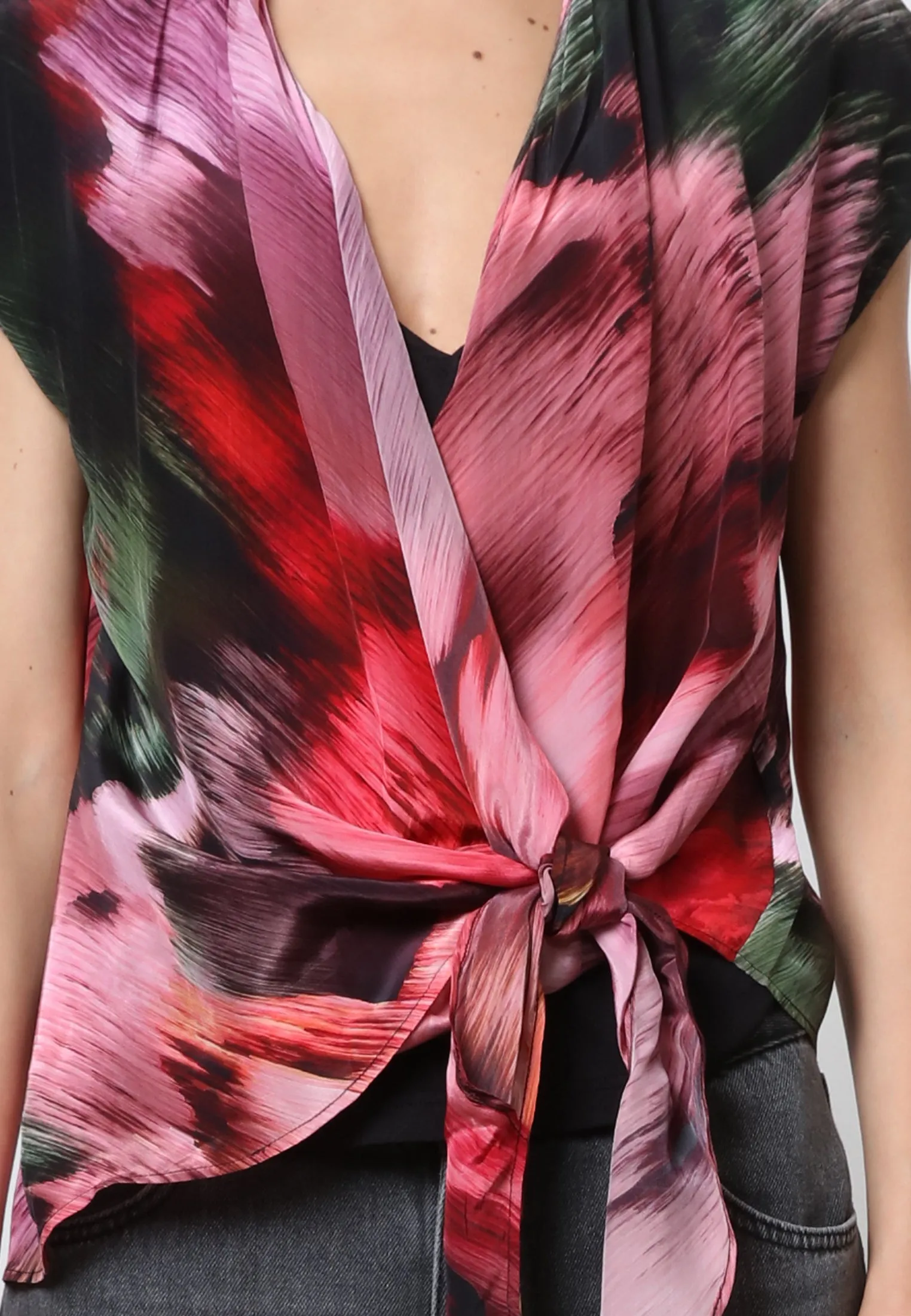 LUSTER TOP OBSCURE CORAL