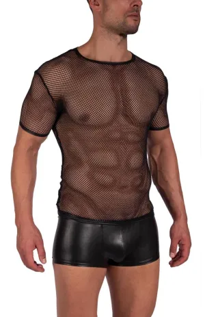 M2391 Mesh Casual Tee Shirt