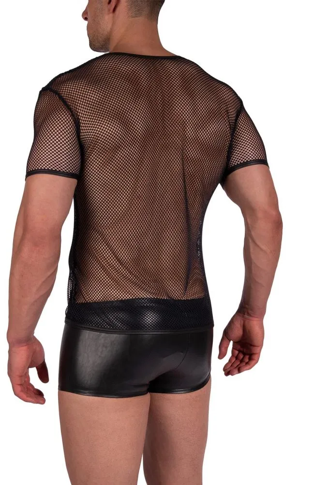 M2391 Mesh Casual Tee Shirt