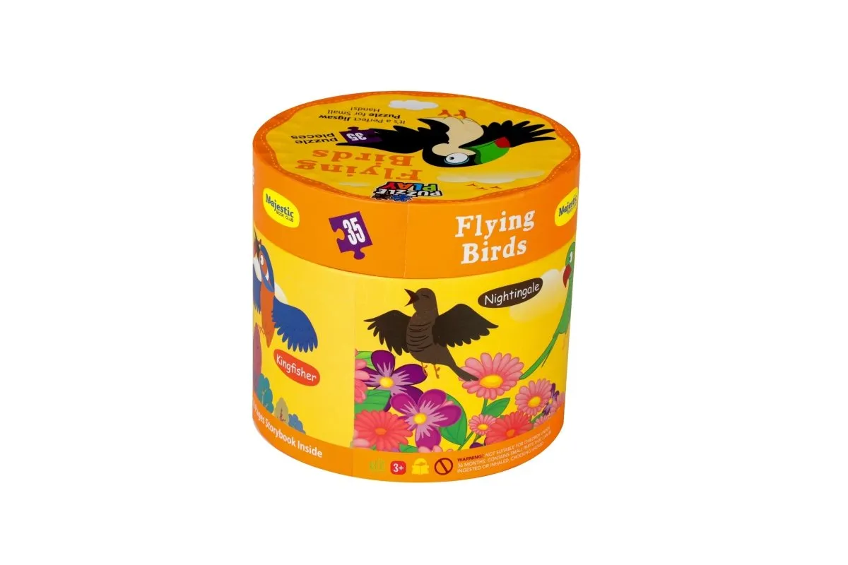 Majestic Book Club FLYING BIRDS-PUZZLE PLAY
