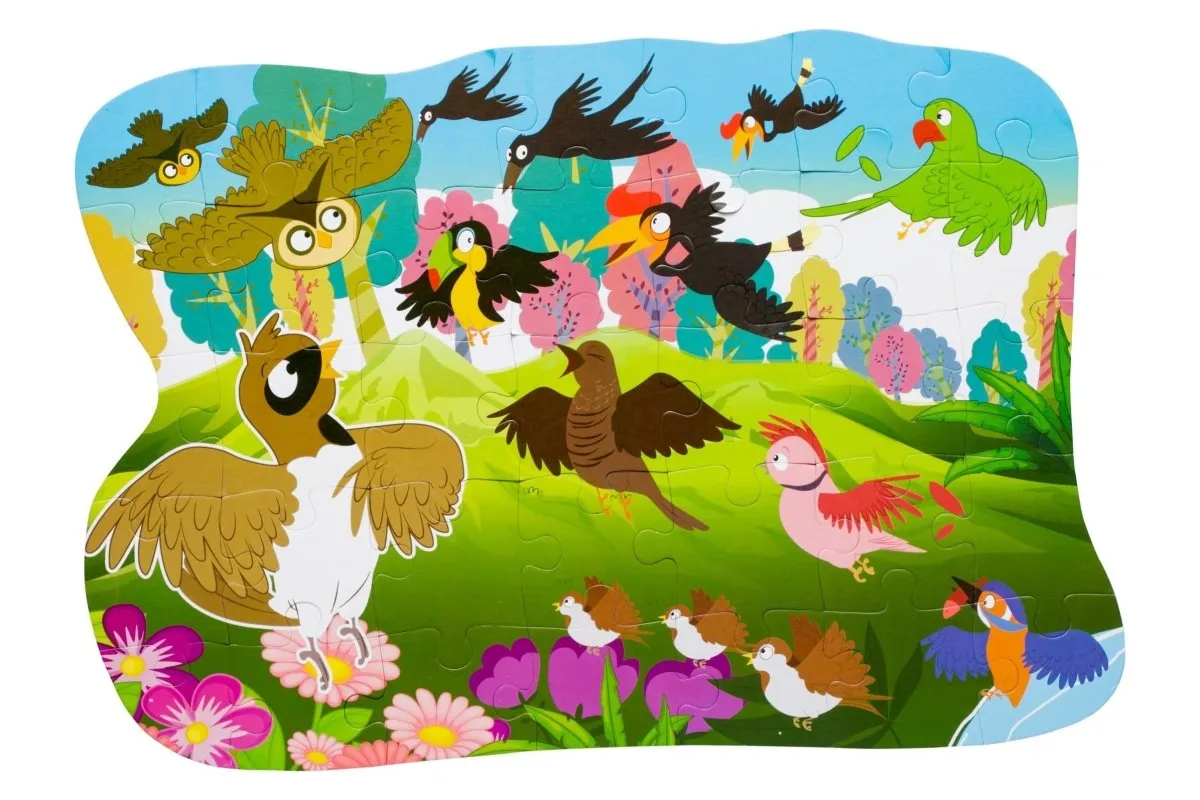 Majestic Book Club FLYING BIRDS-PUZZLE PLAY