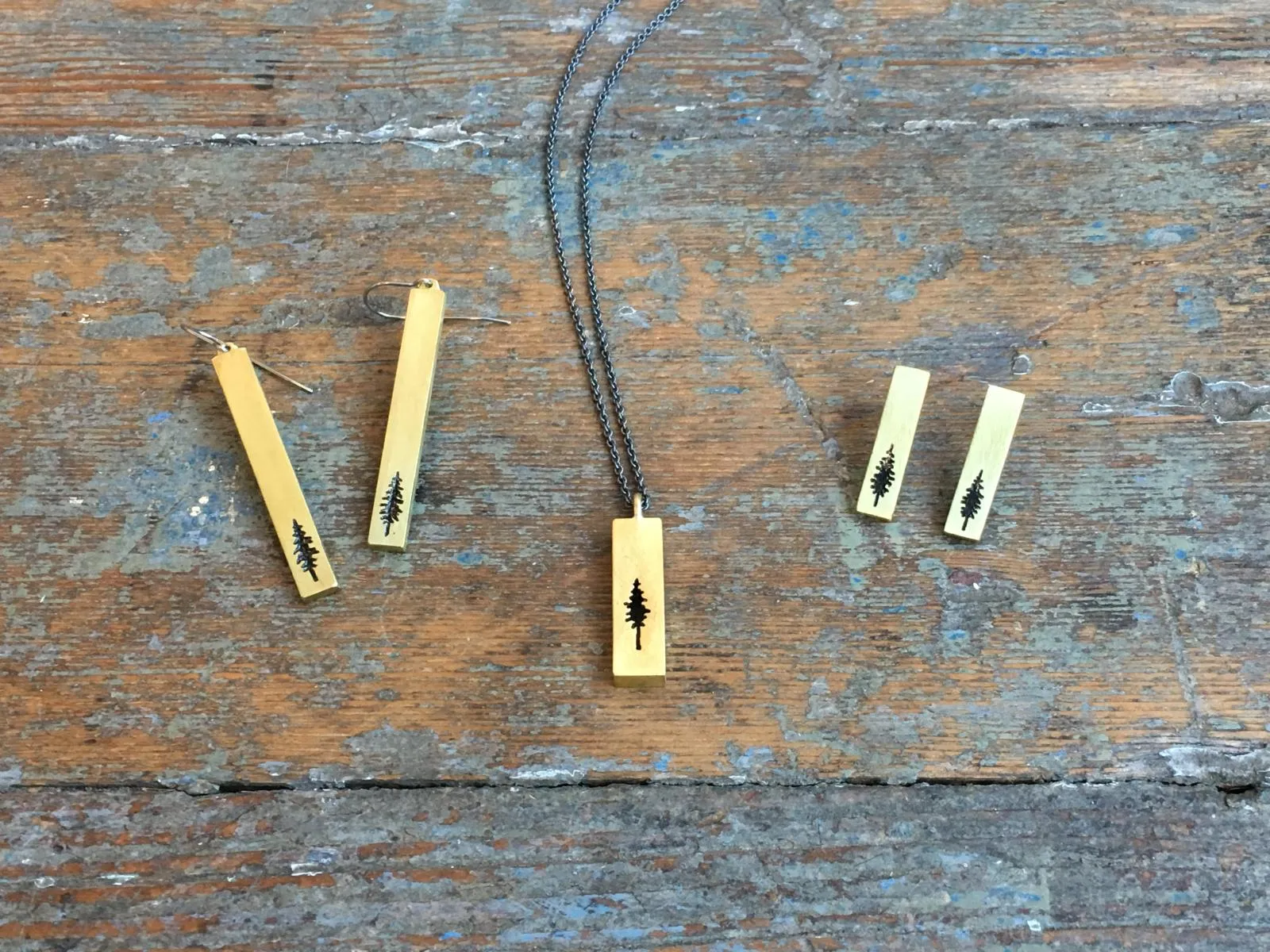 Majestic Conifer Tree Necklace