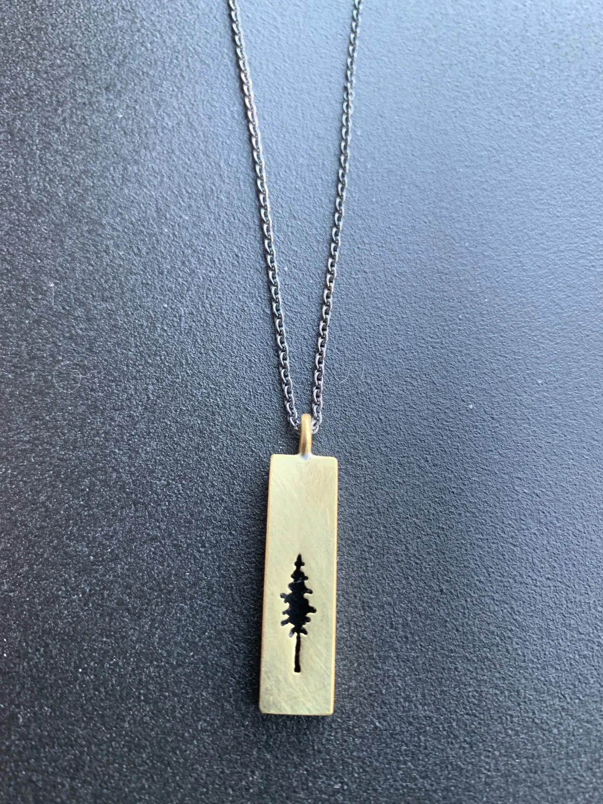 Majestic Conifer Tree Necklace