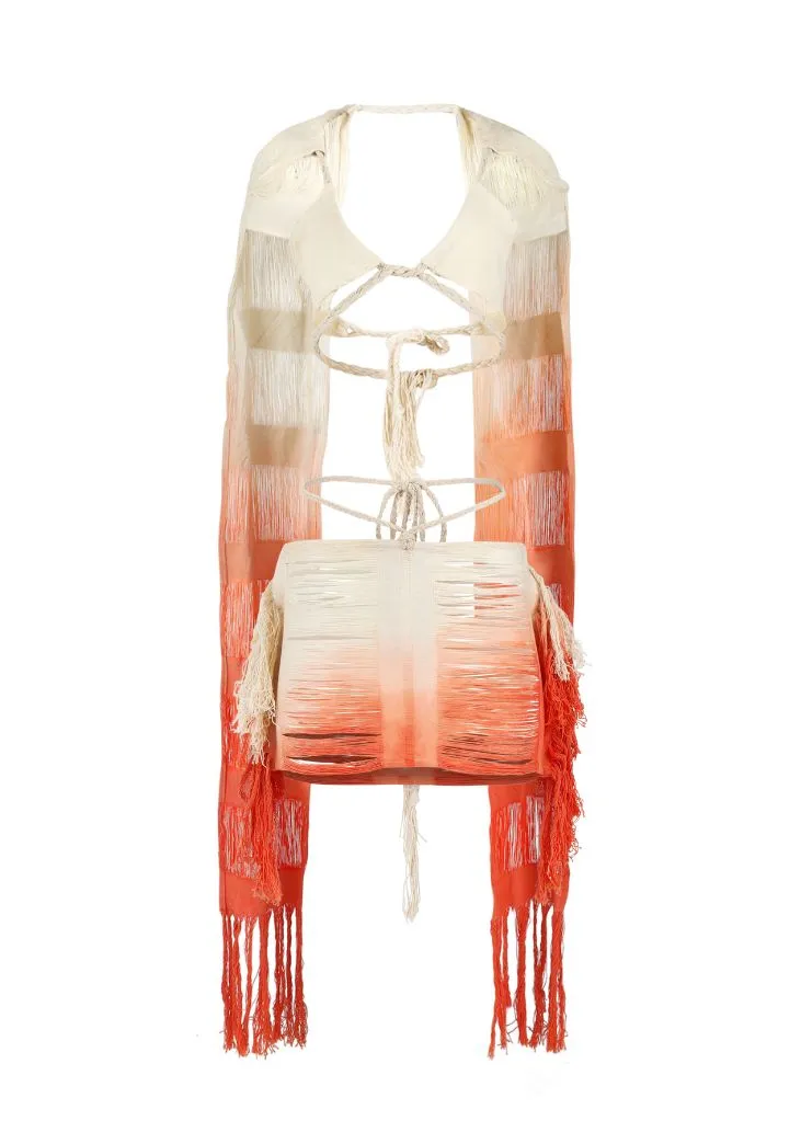 Mala Mini Skirt   Akna Duster Top