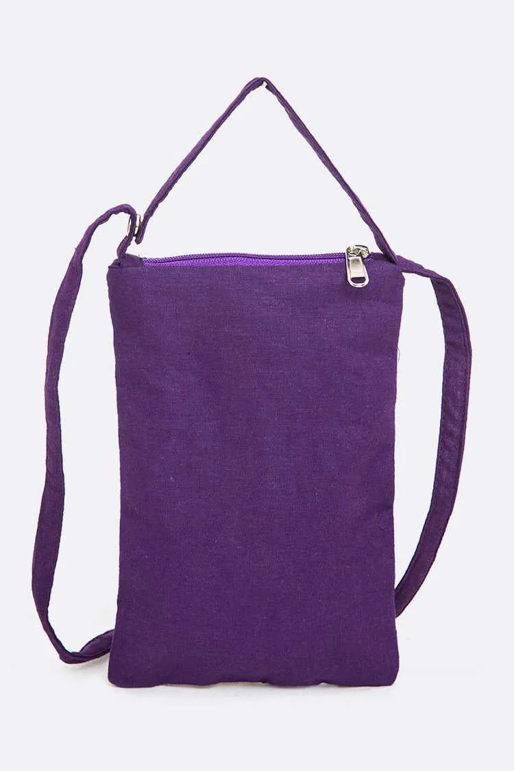 Mardi Gras Sequins Crossbody