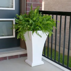 Mayne Bordeaux Tall Planter