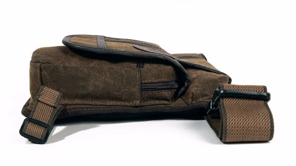 Men's Canvas Hip Bag