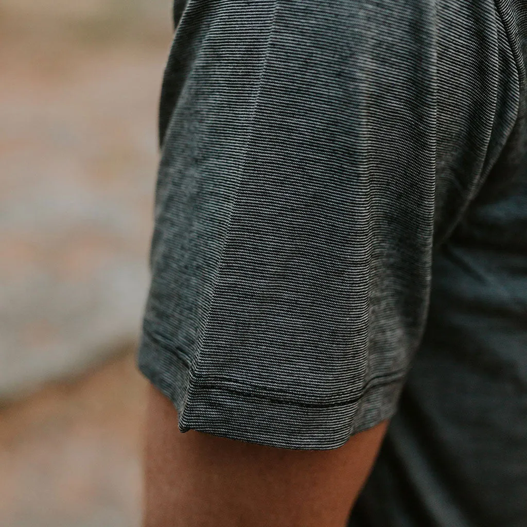 Men's Castaway Tee--Bayfield Stripe