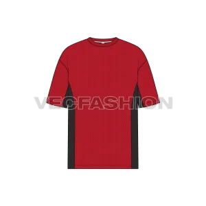 Mens Oversized Mesh T-shirt