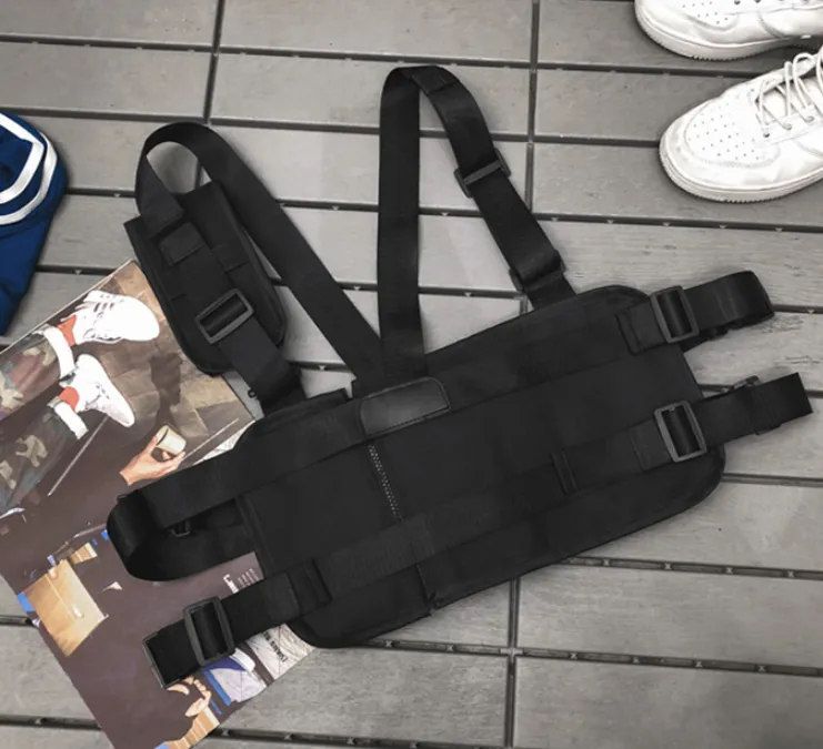 Men's/Women's Canvas Functional Crossbody Bag