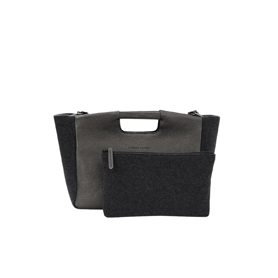 Metallic Tote